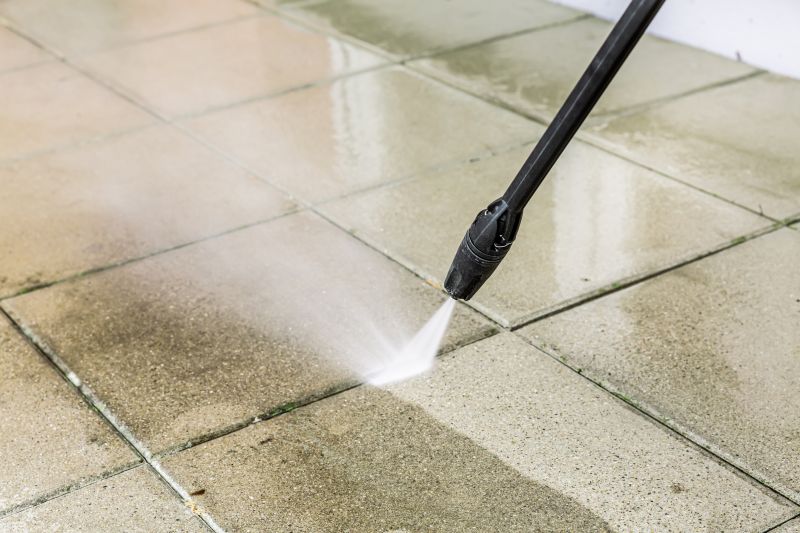 Concrete Slab Powerwashing