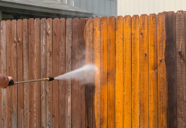 Cost of Fence Power Washing in Eagle