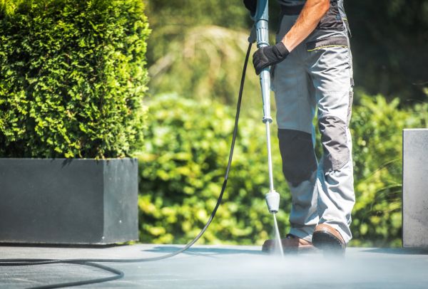 Cost of Patio Concrete Cleaning in Eagle